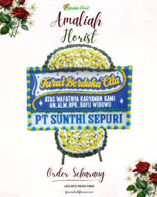 Papan Bunga Duka di Nunukan Selatan