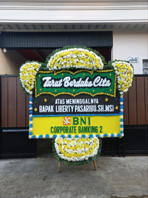 Papan Bunga Duka di Nunukan Selatan