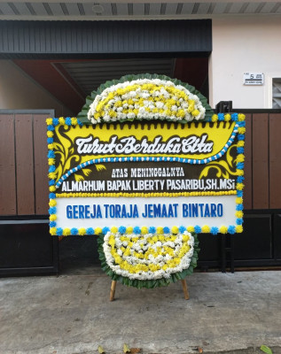 Papan Bunga Duka di Nunukan Selatan