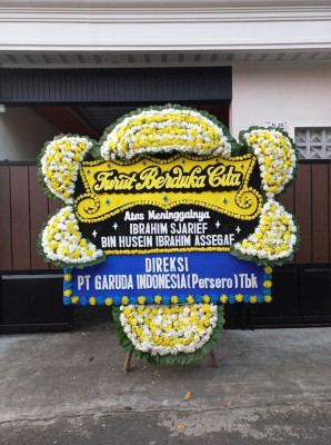 Papan Bunga Duka di Nunukan Selatan