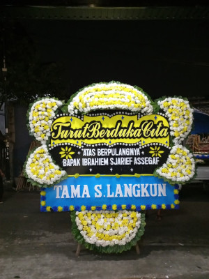 Papan Bunga Duka di Nunukan Selatan