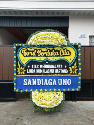 Papan Bunga Duka di Nunukan Selatan