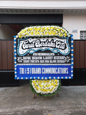 Papan Bunga Duka di Nunukan Selatan